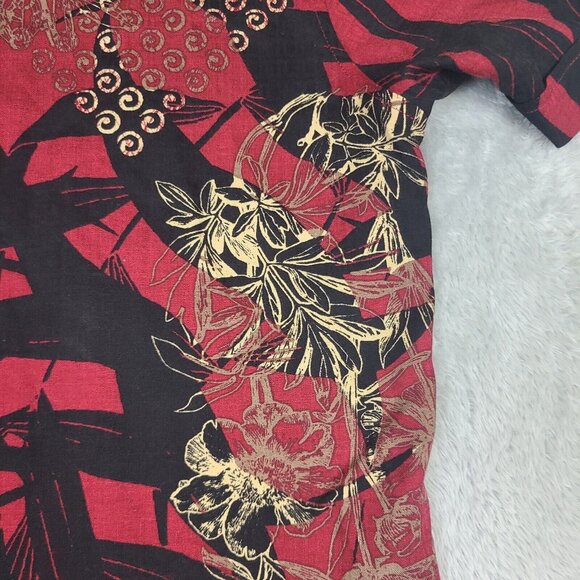 Cubavera Men's Size X-large Hawaiian Shirt Short Sleeve Button-Down Shirt - Picture 3 of 11